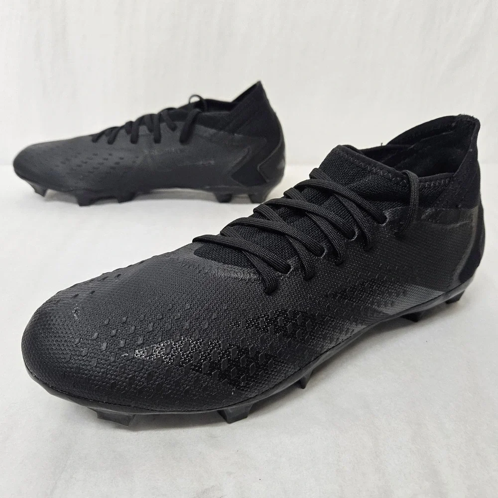 Adidas Predator Accuracy.3 Firm Ground Soccer Cleats GW4593 Black Mens Size 11